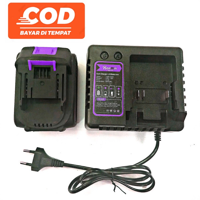FREE ONGKIR CHARGER BOR 20V GERINDA CASAN CORDLESS BATERAI NAGAWA XENON RYU UCHIHA FREE ONGKIR