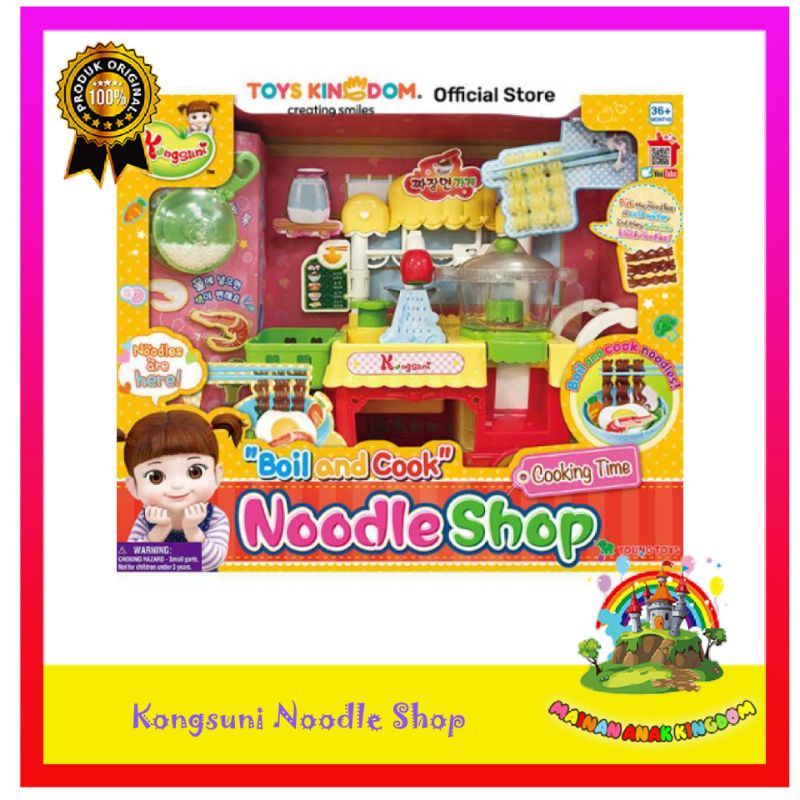 Mainan Masak-Masakan Kongsuni Noodle Shop Cooking Playset Pretend Play Toko Mie