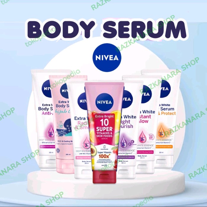 NIVEA BODY SERUM 180ML -45pr