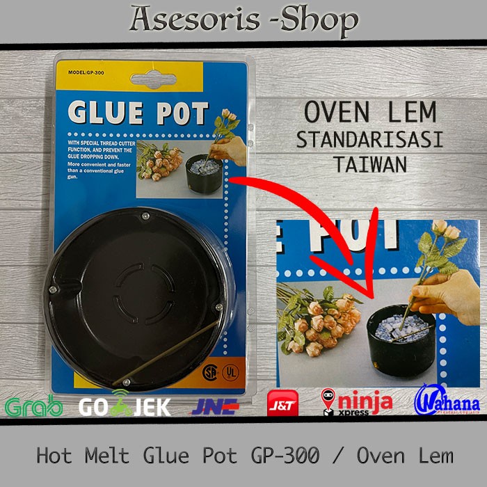 

Terbaru Hot Melt Glue Pot Gp-300 Oven Lem Glue Pot Standarisasi Taiwan Promo Terlaris