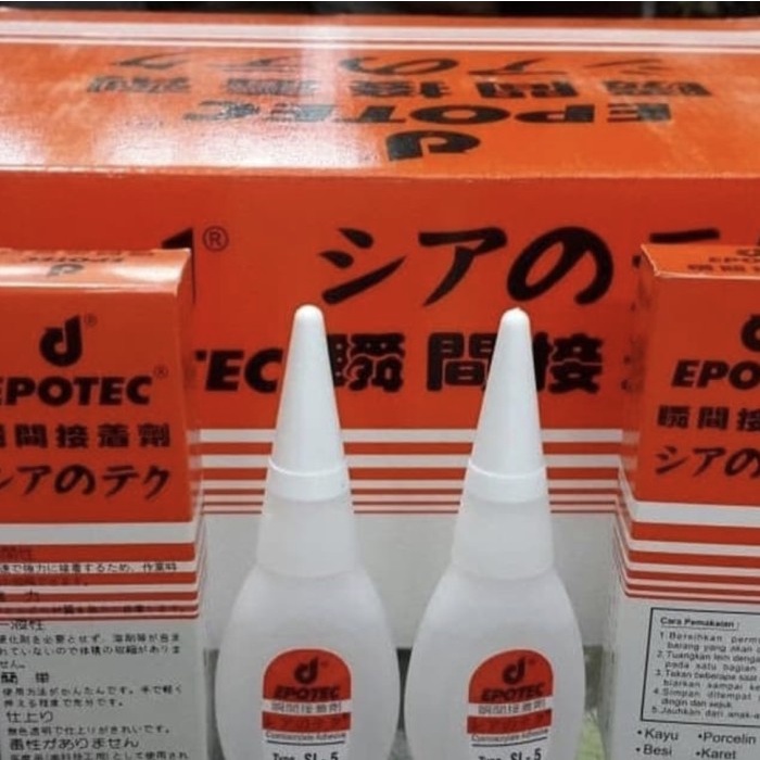 

Lem Epotec D /Lem Setan /Original Isi 50 Psc