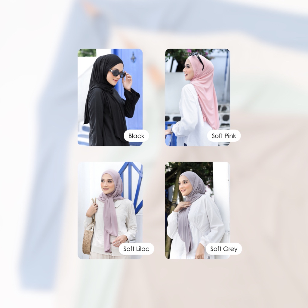 STYLISH HIJAB DAILY Raina Signature KAMILA Segitiga Instant Tali