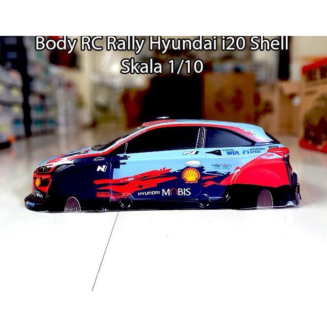 RC King Body RC Rally Hyundai i20 Shell Skala 1/10