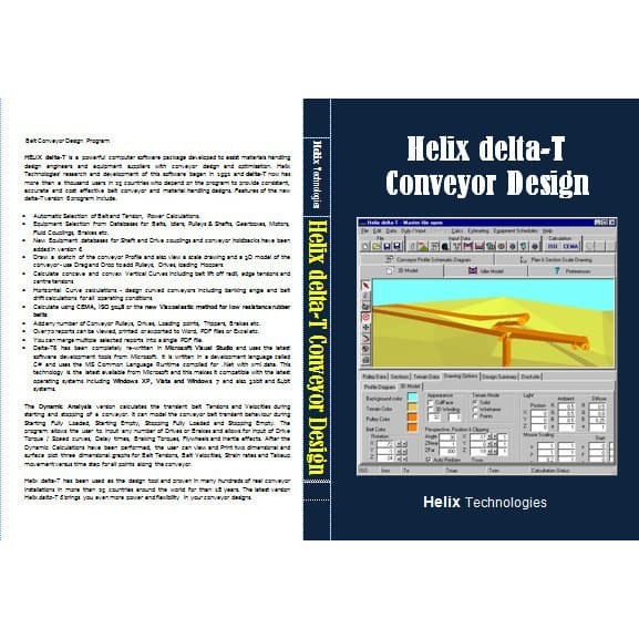 

Helix delta-T Conveyor Design Program Helix Technologies Helix