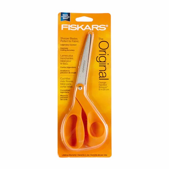 

Promo Fiskars The Original Orange-Handled Scissors / Gunting Kain Fiskars