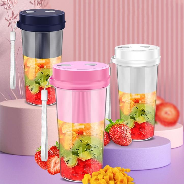 COD Blender Portable Mini Chopper 350ml Juicer Buah Dan Sayur 2 Mata Pisau Blender Jus Mini Praktis 
