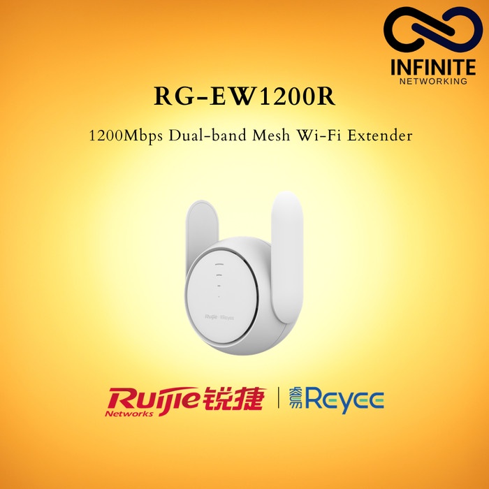 Ruijie RG-EW1200R 1200M Dual-band Mesh Wi-fi Extender Reyee