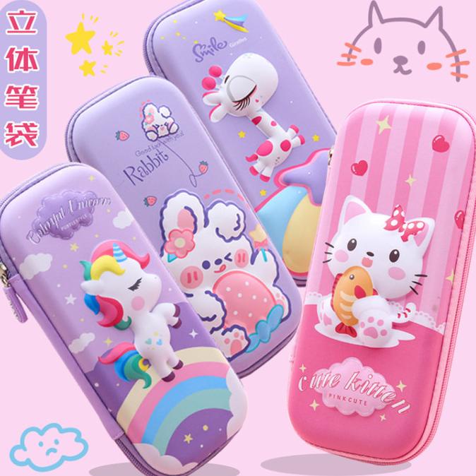 

Tempat Kotak Pensil Anak Karakter Astronot Unicorn 3D Waterproof Cs03 Kode 49