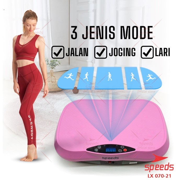 Kualitas terbaik] SPEEDS Body Slimmer Alat Pelangsing Tubuh Pijat Elektrik 070-21