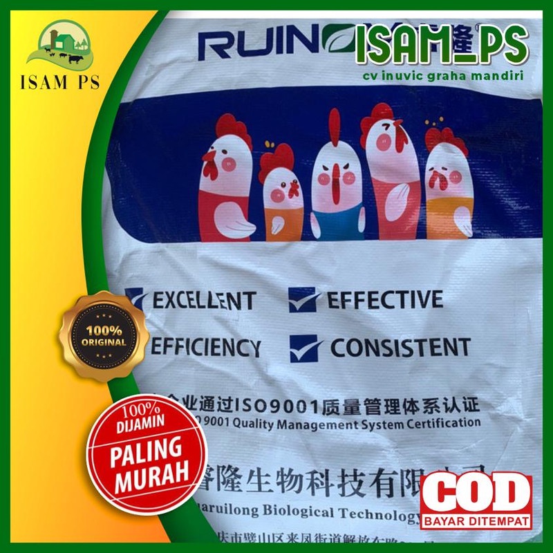 CYROXIN Cyromazine 10% ruinom(obat lalat)repack 1kg