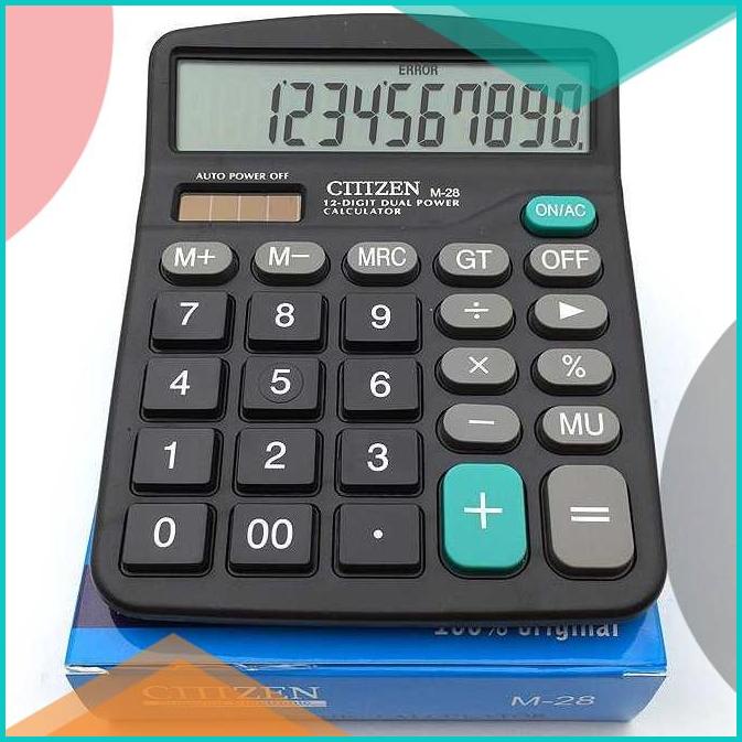 

Citijen Kalkulator Elektronik - M28 20JVLZ3 parts suku cadang