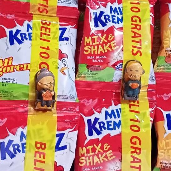 

rah Mie Kremez 18 gram x 10, bumbu terpisah