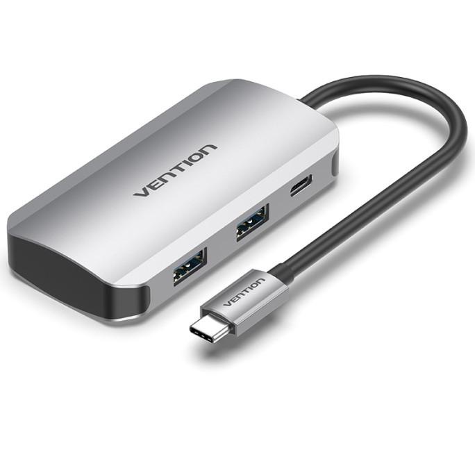 Vention USB Hub Type-C to Type A Adapter USB-C to USB 3.0 with PD