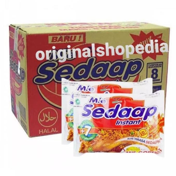 

Produk Unggulan] MIE SEDAP GORENG DENGAN KRIUKNYA 1 DUS 40 BKS