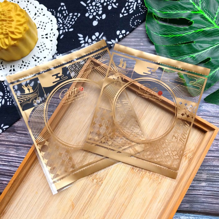 Promo (100Lembar) Plastik Mooncake 150Gr Plastik Mooncake 200Gr Plastik Kue