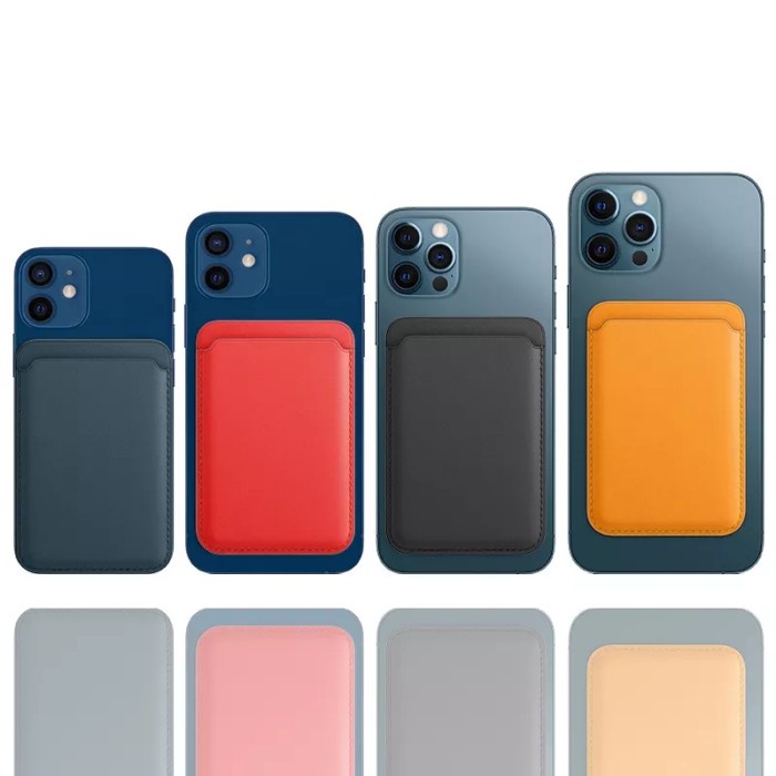 

Promo Magnetic Wallet Leather Iphone 14 Pro Max Plus Card Holder Magsafe