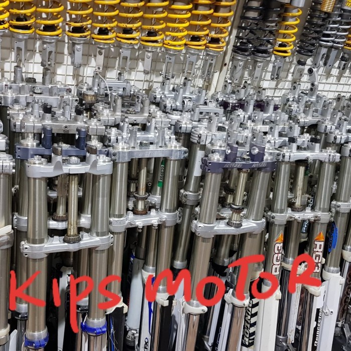 {BEKAS} upside down shock depan usd Yamaha YZ 125 limbah trail klx 150 SE - ya Diskon