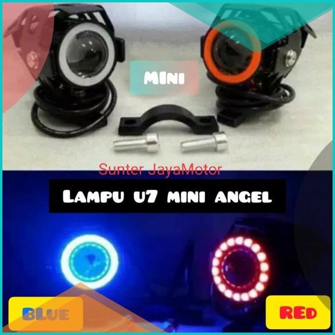 lampu tembak sorot Led, Cree Transformers u7mini Angel Eye. 20JVLZ3 t