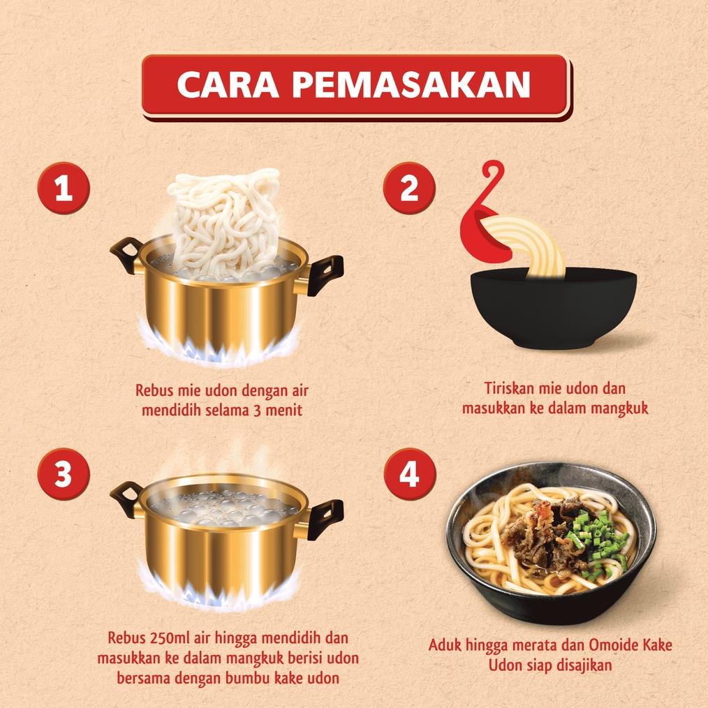 

TERBAIK OMOIDE KAKE UDON 150GR / UDON / MIE INSTAN KUAH REBUS / MAKANAN JEPANG HALAL INSTAN / MIE UDON HALAL NEW ARRIVAL DI BULAN INI