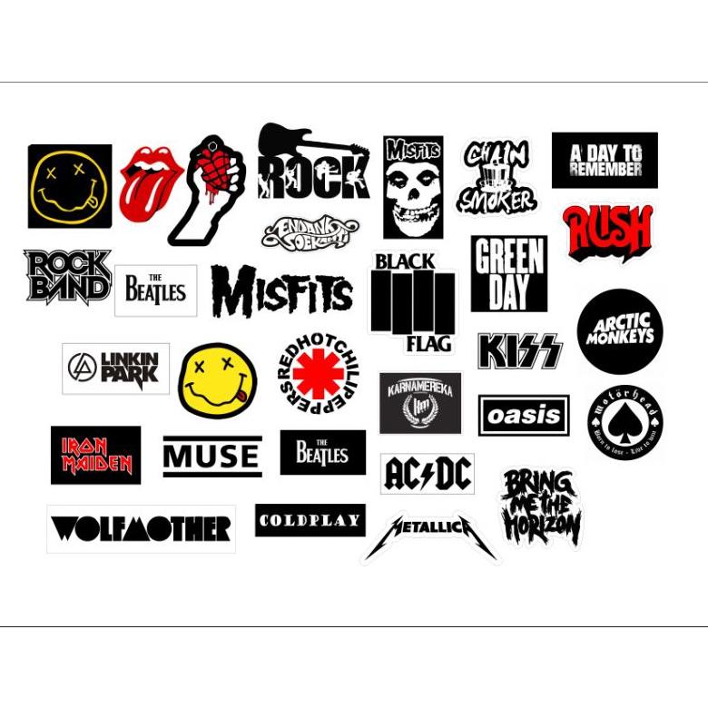 

Murah Paket Stiker Brand Sticker Distro Bahan Graftac Aesthetic Paket Isi 30Pcs Terlaris