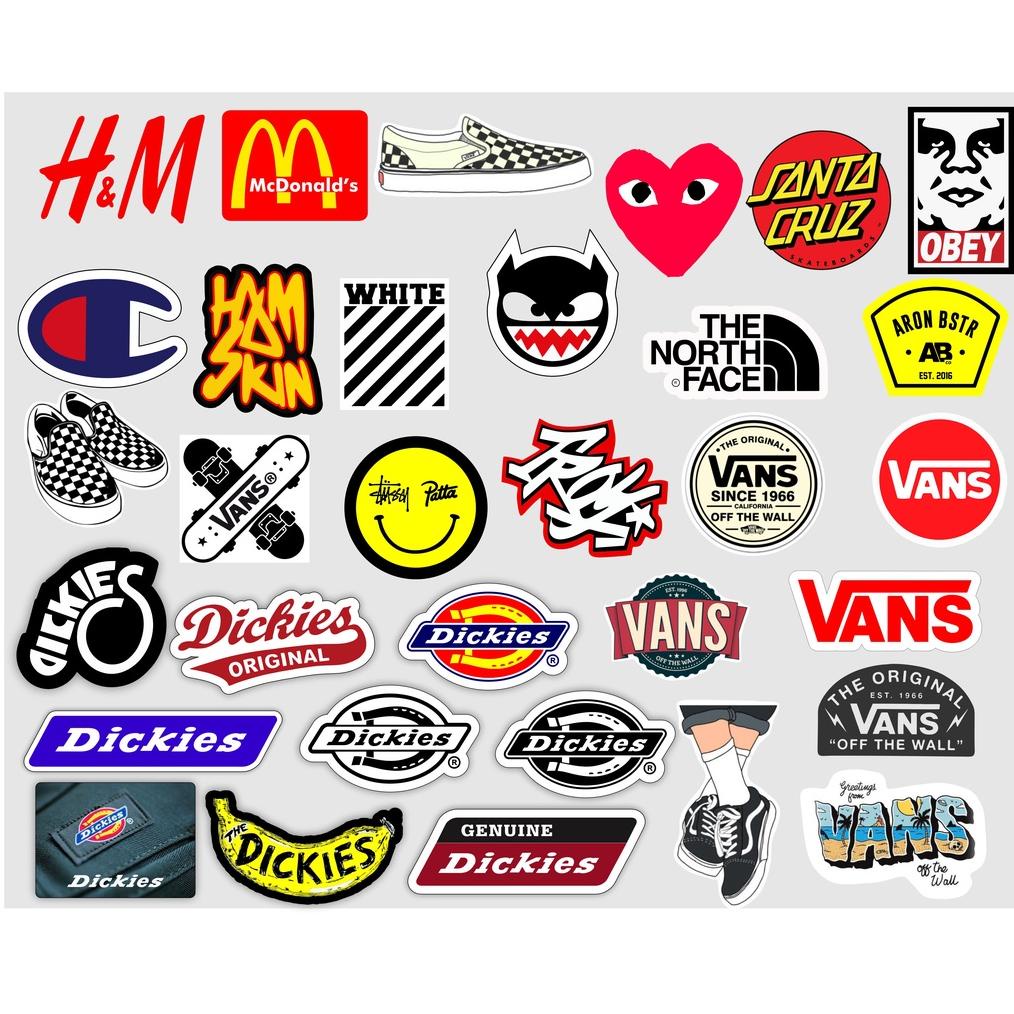 

Diskon Paket Stiker Brand Isi 32 Pcs Bahan Graftac Anti Air Kualitas Mantap Termurah