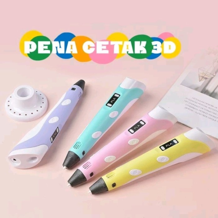 

#####] Mainan Edukasi 3D PRINTING PEN ARTS PEN MAKING DOODLE ARTS & CRAFTS