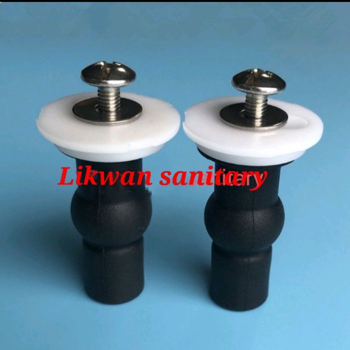 Terbaru Baut Tutup Kloset Duduk Toto /Baut Pengencang Kloset Duduk Promo Terlaris