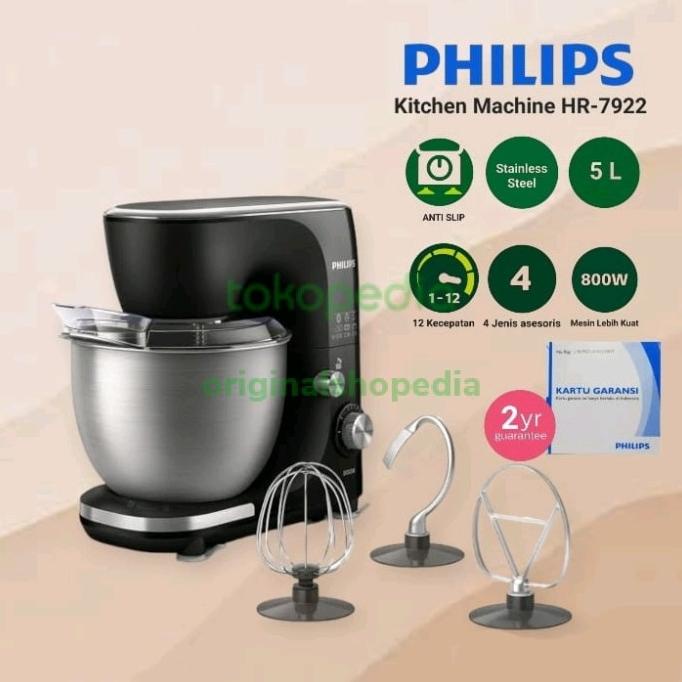 ------] Stand mixer PHILIPS Kitchen machine HR7922 Mixer PHILIPS HR 7922 SNI