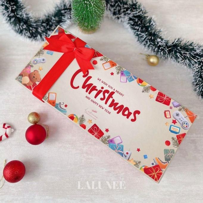 

Christmas Hampers Premium - Hampers Natal Isi Kue Dan Coklat Natal - Melulujajan