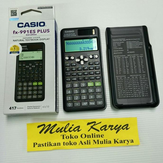

Kalkulator Casio Fx 991 ES Plus Calculator Scientific
