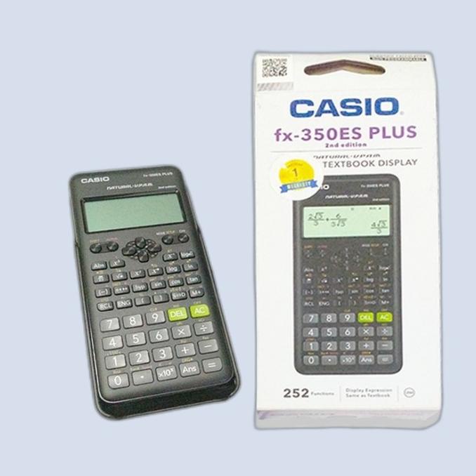 

KALKULATOR CASIO FX-350ES PLUS (2ND EDITION/252 FUNCTIONS)