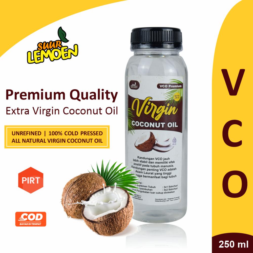 

PROMO EXTRA VIRGIN COCONUT OIL 250 ML MINYAK KELAPA MURNI VCO ORIGINAL BY SUUR LEMOEN ID FULL DISCOUNT