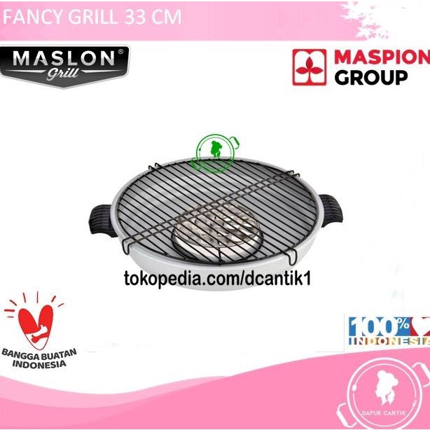 New Fancy Grill 33 Cm / Panggangan Maspion Terbaik