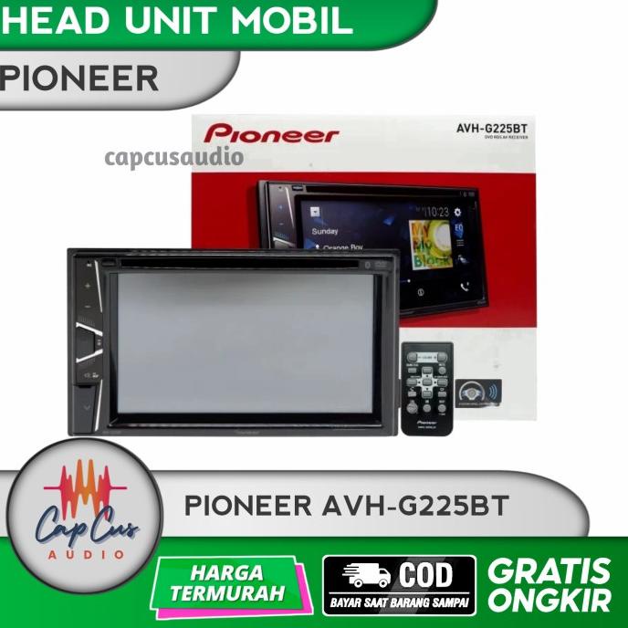 HEAD UNIT ANDROID 6,2 INCH PIONEER / HEAD UNIT PIONEER AVH-G225BT ORI
