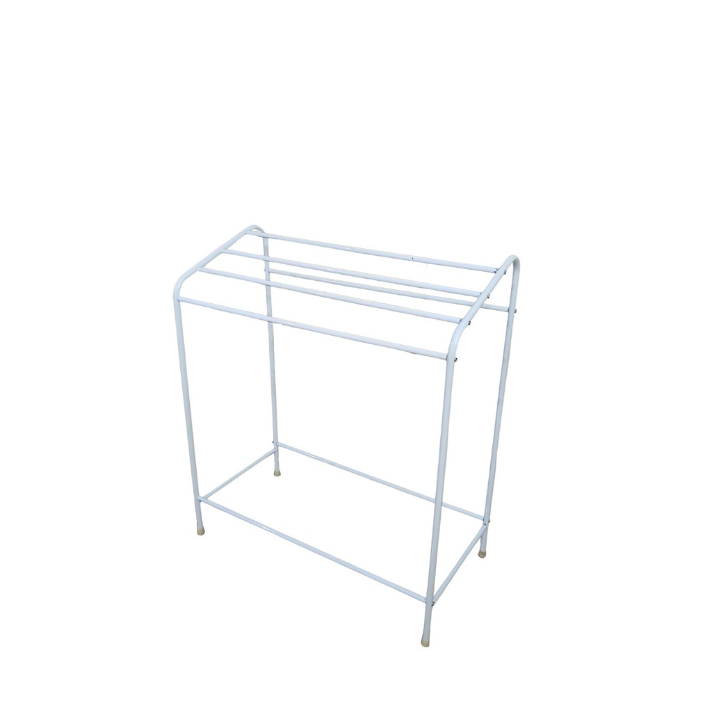 Dwg Jemuran Rak Handuk Stainless Putih Ter