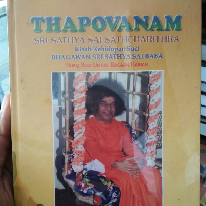 

&<&<&<&] Thapovanam sri sathya sai satcharita