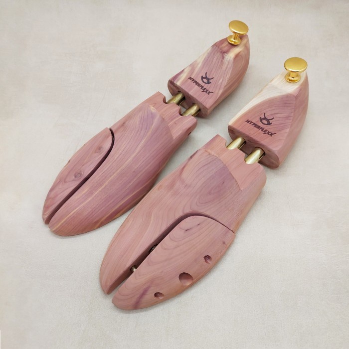 Perawatan Sepatu/Cedar Wood Shoe Tree Hyperflexx Shoes Saddle Shapper