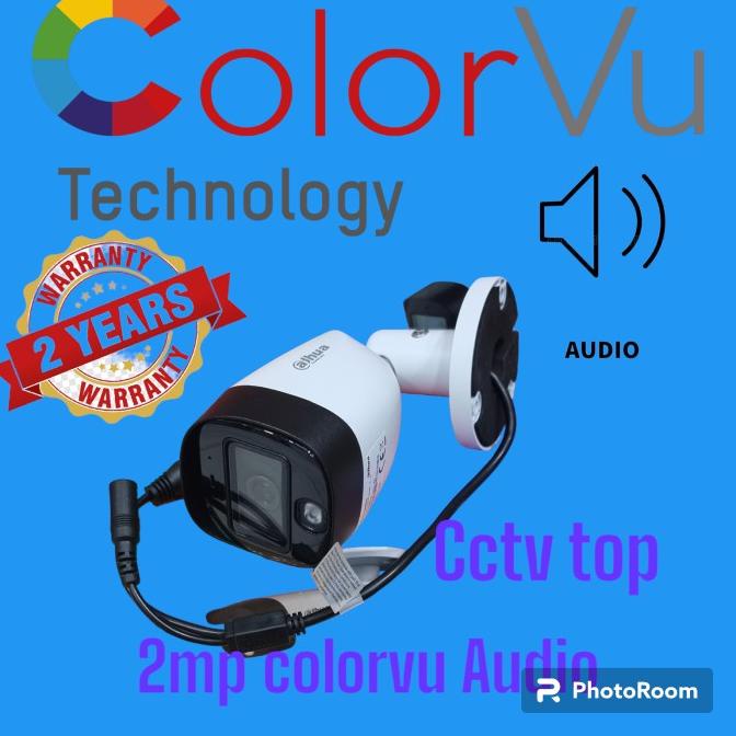 Berkualitas kamera cctv dahua colorvu audio 2mp outdoor Trending
