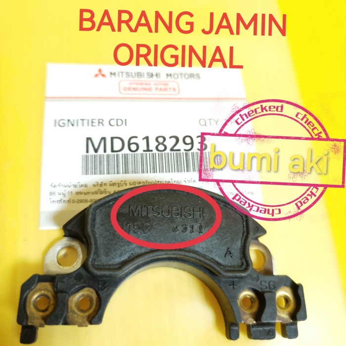 CDI ONLY ATAU MODUL CDI IGNITIER ORIGINAL MITSUBISHI T120SS T 120SS