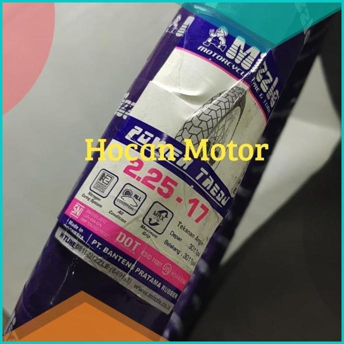 BAN LUAR BUKAN TUBLES MIZEL UKURAN 225 RING 17 BEST QUALITY MIZZLE 20