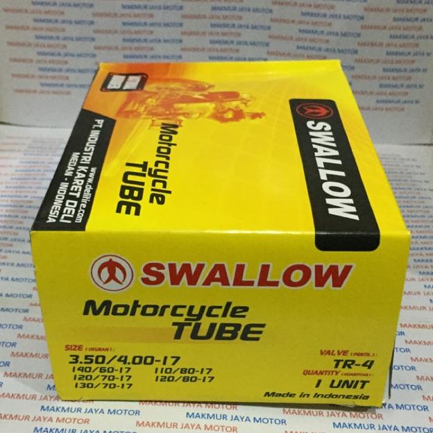 Produk Baru Ban Dalam Motor Swallow 350/400-17 120/80-17 130/70-17 140/60-17