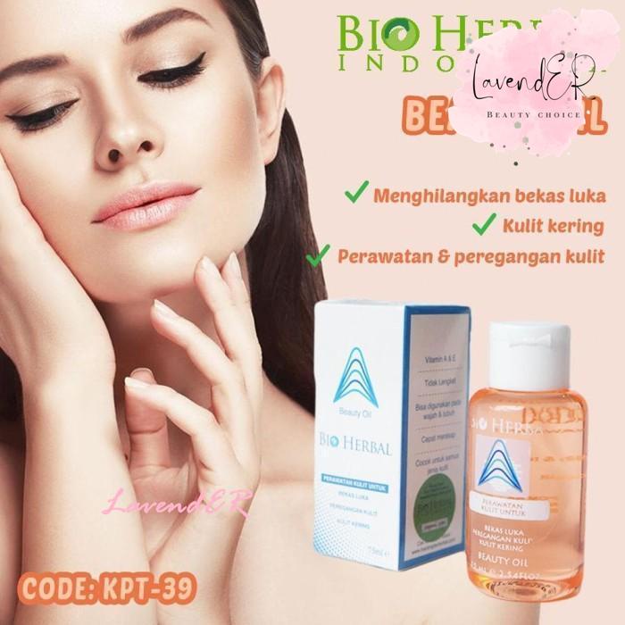

BIO HERBAL BEAUTY OIL 75ML ORIGINAL BPOM - PENGHILANG BEKAS LUKA BIO TERJAMIN BEST