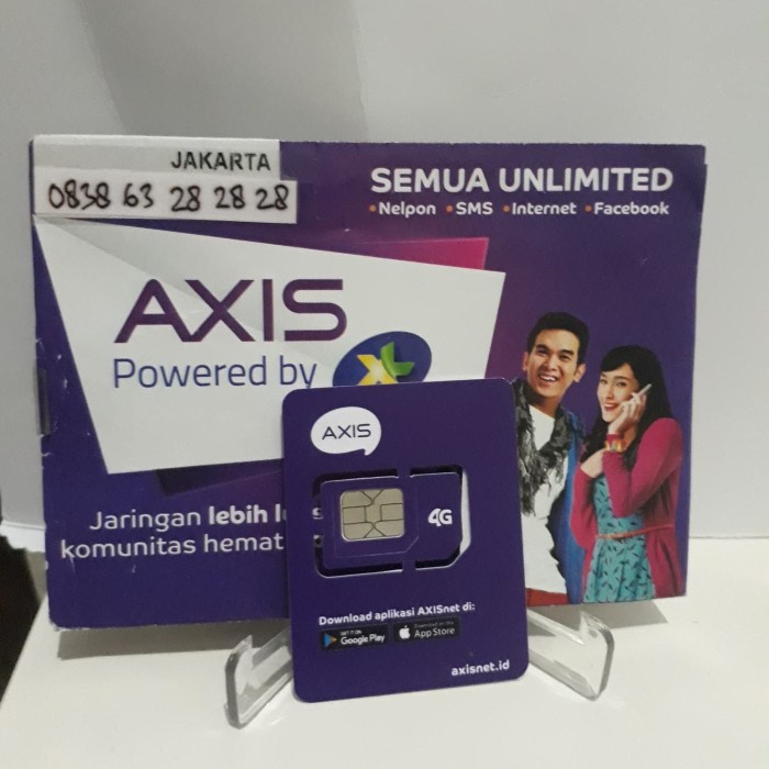 kartu perdana axis xl nomor cantik - 0838 63 28 28 28 - simcard 4g rerekeke85
