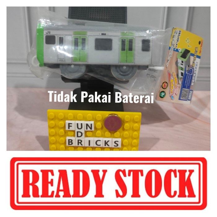 takara tomy plarail push n sound e235 yamanote line gerbong kereta