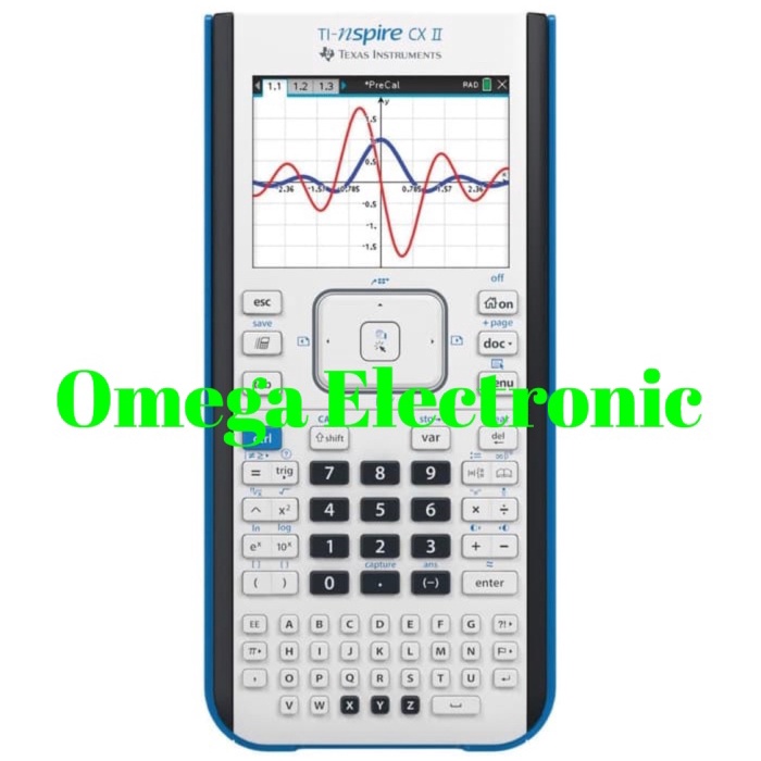 

TEXAS INSTRUMENTS TI-NSPIRE CX II GRAPHING CALCULATOR SEKOLAH KULIAH ORIGINAL TERBARU