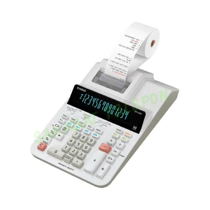 

KALKULATOR CASIO DR-240R-WE-E ORIGINAL TERBARU