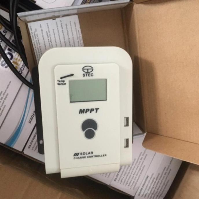 Diskon MPPT Solar Charger Controller 20A Stec 12V 24V Juara
