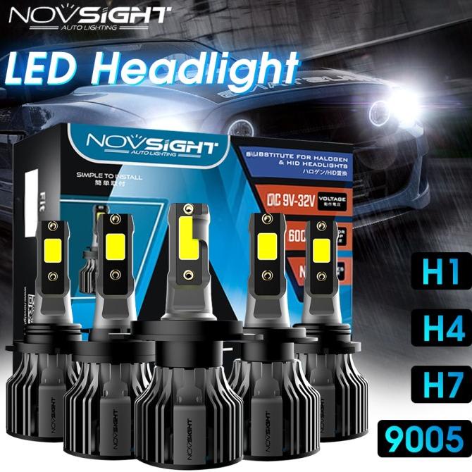 Lampu Led Mobil Novsight N39 Headlight H4 H7 H11 H1 9005 72W