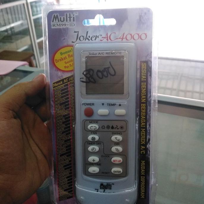 Murah Remote AC Multi bagus Joker AC4000 dre3 Diminati Banget