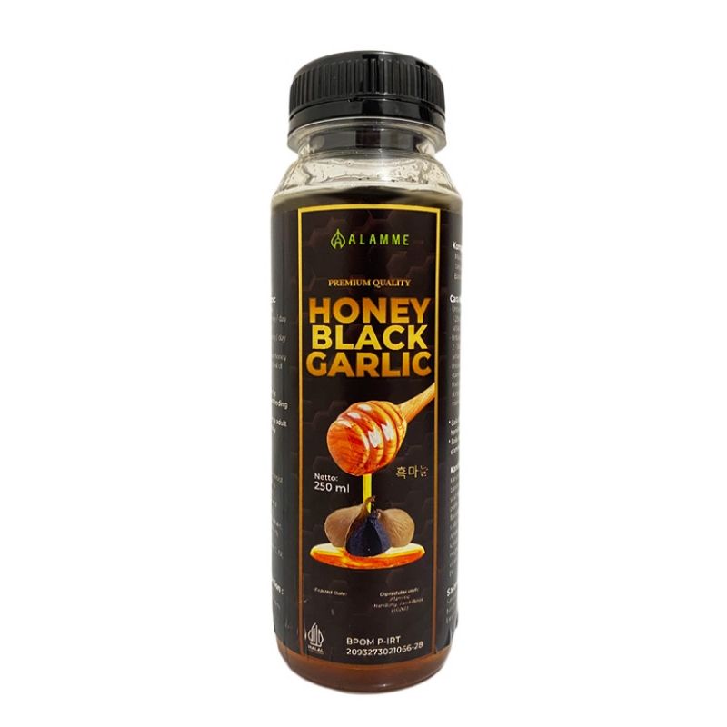 

HONEY BLACK GARLIC Madu Bawang Hitam Tunggal Lanang Premium 250ml